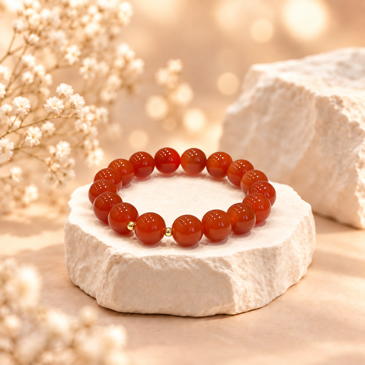 Red Agate Bracelet