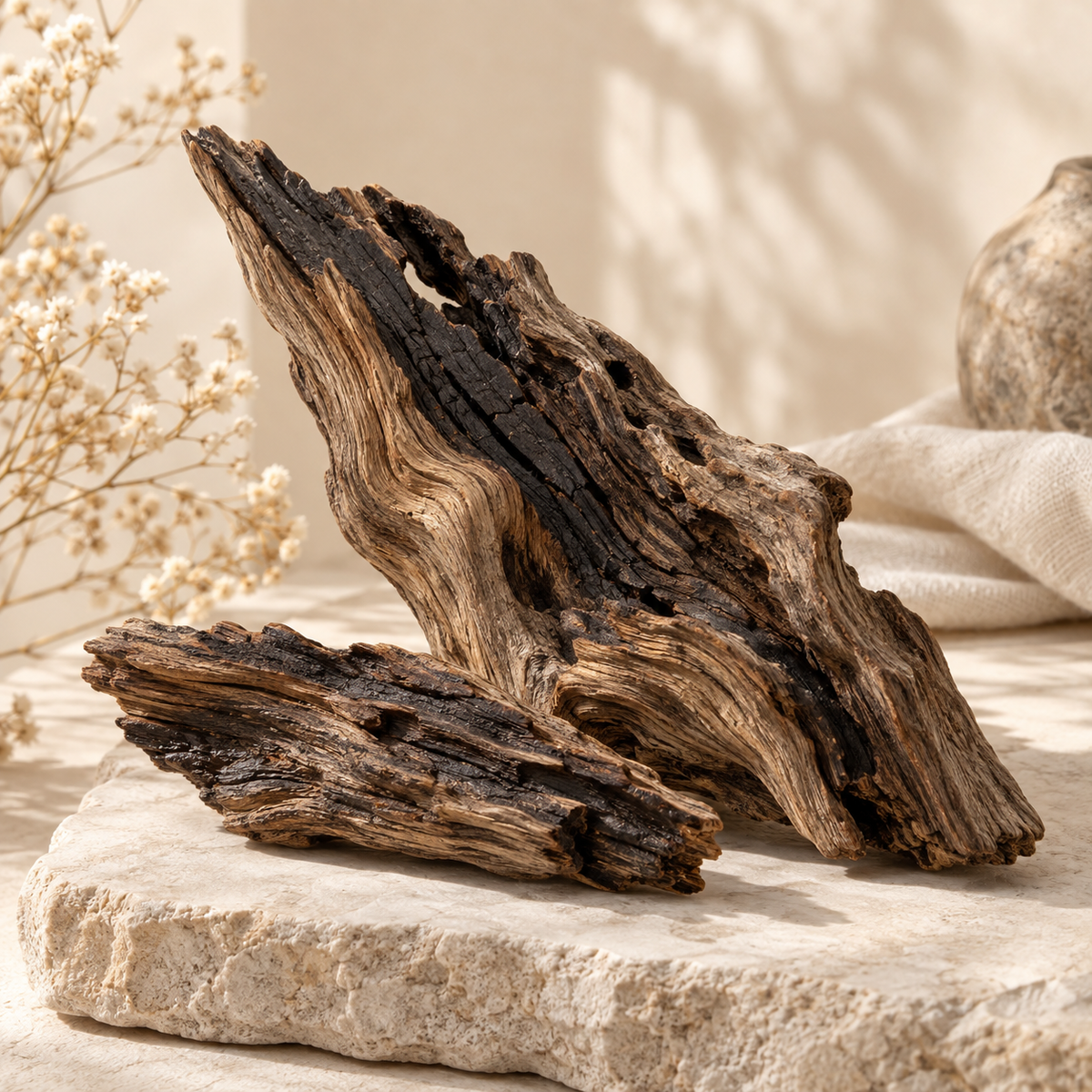 Lightning-Struck Wood