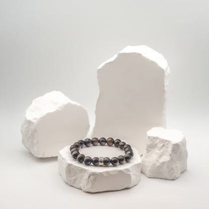 Lightning-Struck Wood Bracelet