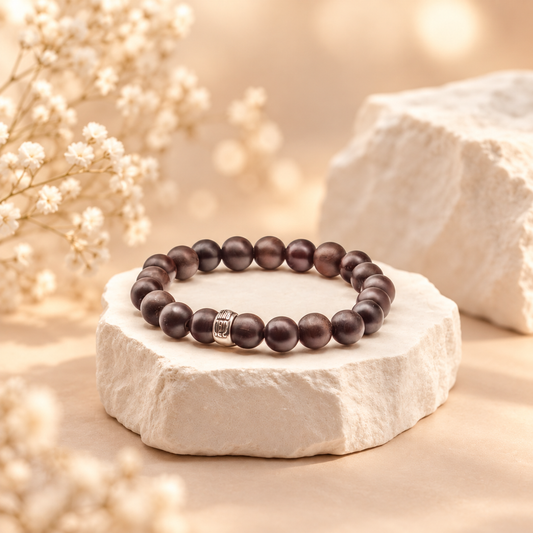 Lightning-Struck Wood Bracelet