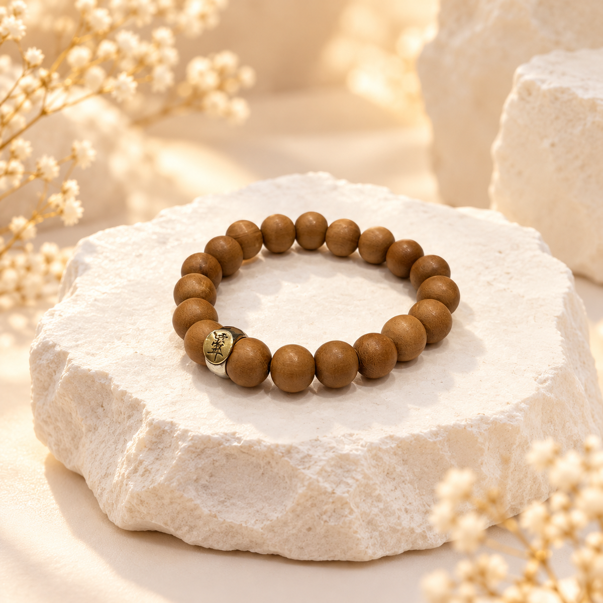Peach Wood Bracelet