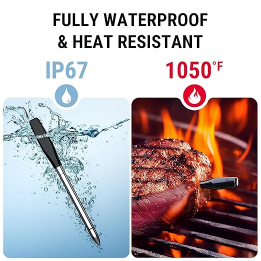 JiRan TempSpike Pro | Bluetooth Meat Thermometer