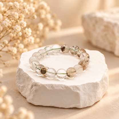 Green Phantom Quartz Bracelet