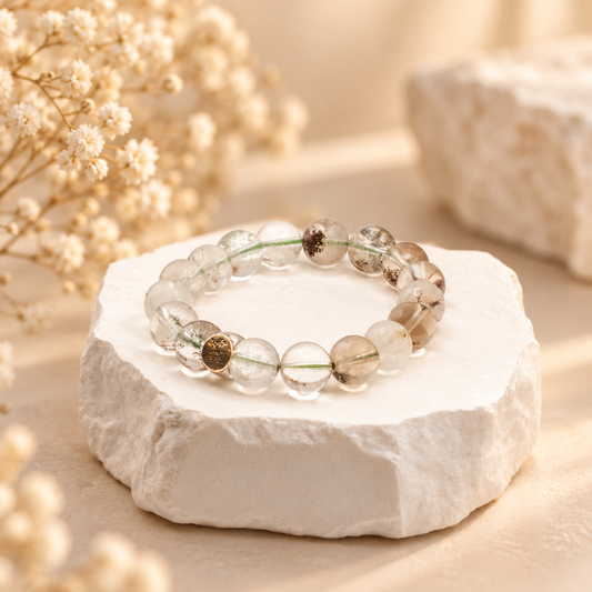 Green Phantom Quartz Bracelet