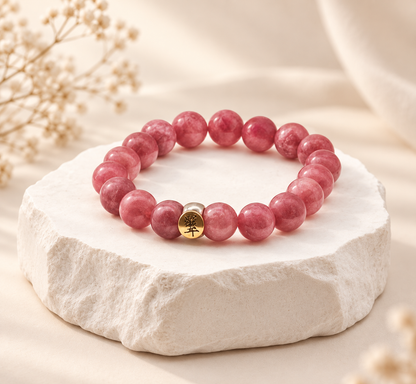 Strawberry Quartz Bracelet