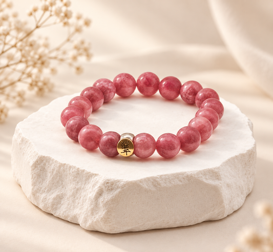 Strawberry Quartz Bracelet