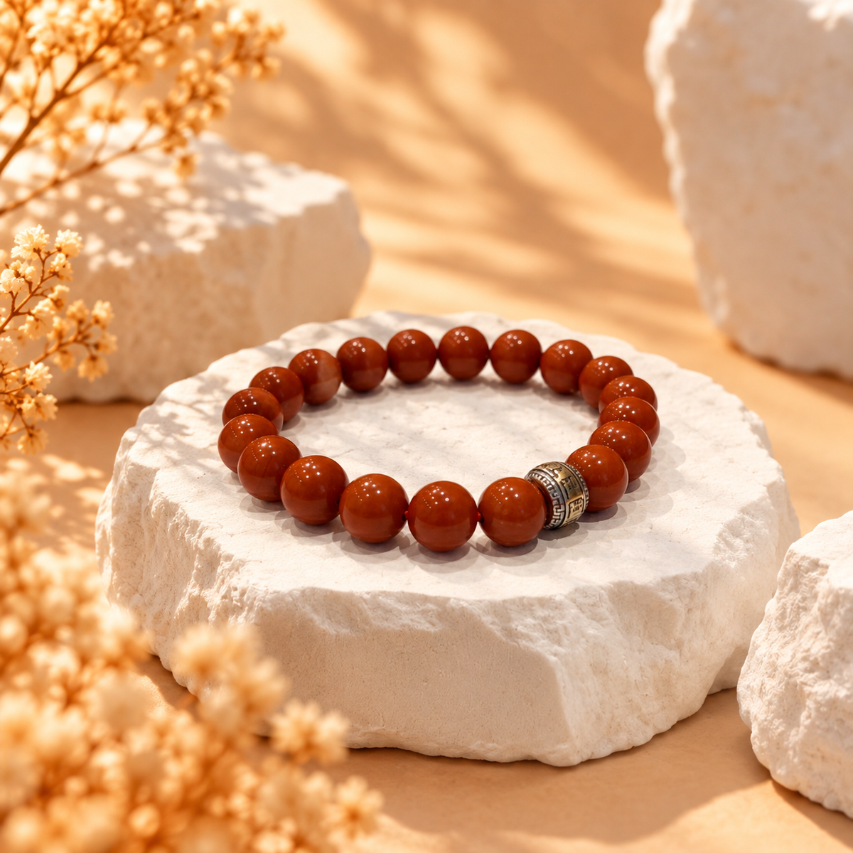 Nanhong Red Agate Bracelet
