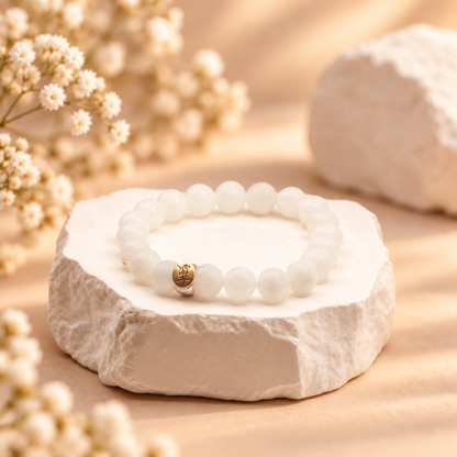 White Marble Bracelet