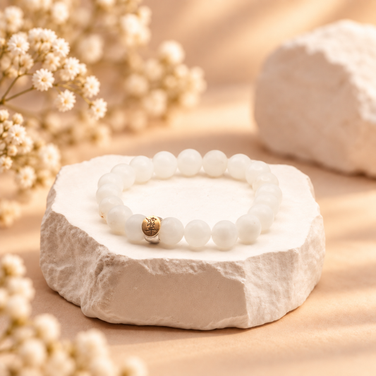 White Marble Bracelet