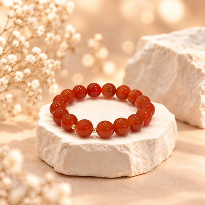 Red Agate Bracelet