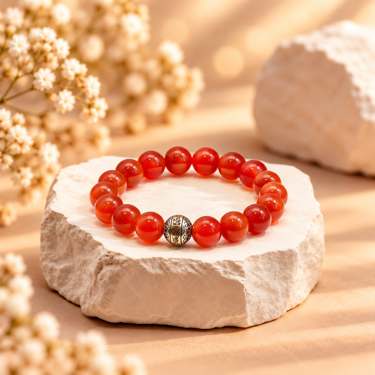 Red Agate Bracelet