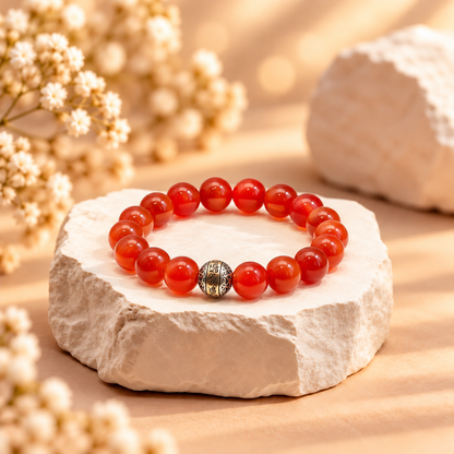 Red Agate Bracelet